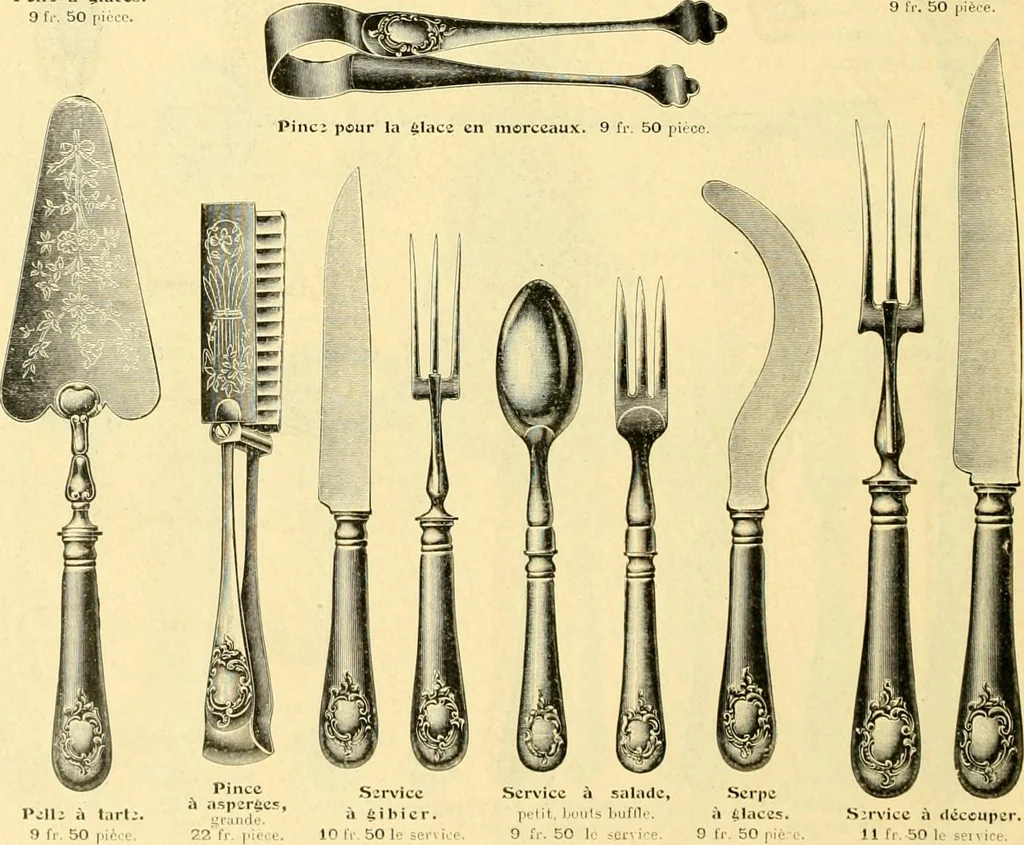 An illustration from L'orfevrerie d'Ercuis ... fonderies, laminoirs et ateliers d'orfevrerie, d'argenture et dorure a Ercuis (Oise)., 1911, leaf 39
