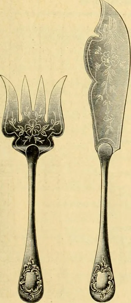An illustration from L'orfevrerie d'Ercuis ... fonderies, laminoirs et ateliers d'orfevrerie, d'argenture et dorure a Ercuis (Oise)., 1911, leaf 40