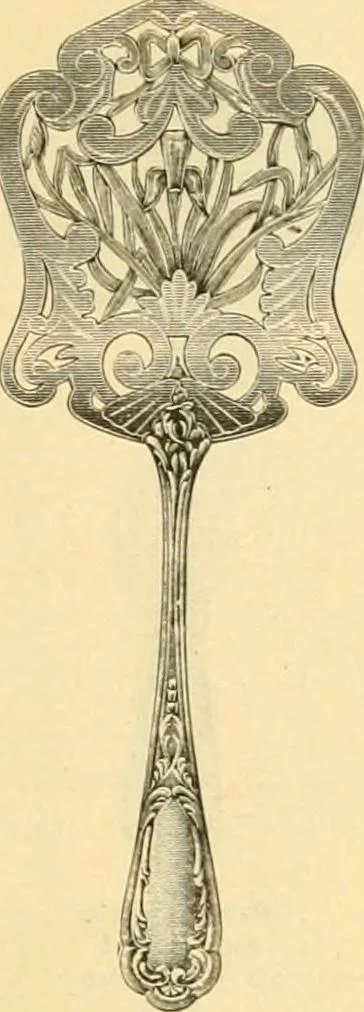 An illustration from L'orfevrerie d'Ercuis ... fonderies, laminoirs et ateliers d'orfevrerie, d'argenture et dorure a Ercuis (Oise)., 1911, leaf 56