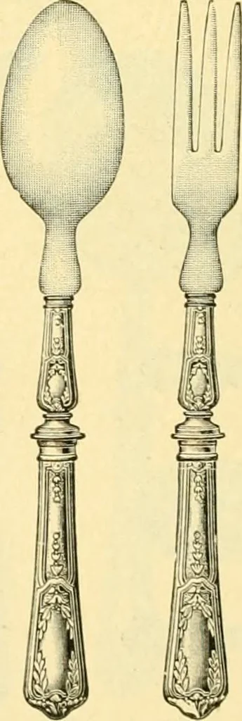 An illustration from L'orfevrerie d'Ercuis ... fonderies, laminoirs et ateliers d'orfevrerie, d'argenture et dorure a Ercuis (Oise)., 1911, leaf 71