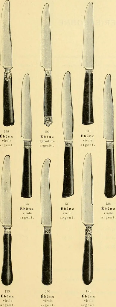 An illustration from L'orfevrerie d'Ercuis ... fonderies, laminoirs et ateliers d'orfevrerie, d'argenture et dorure a Ercuis (Oise)., 1911, leaf 88