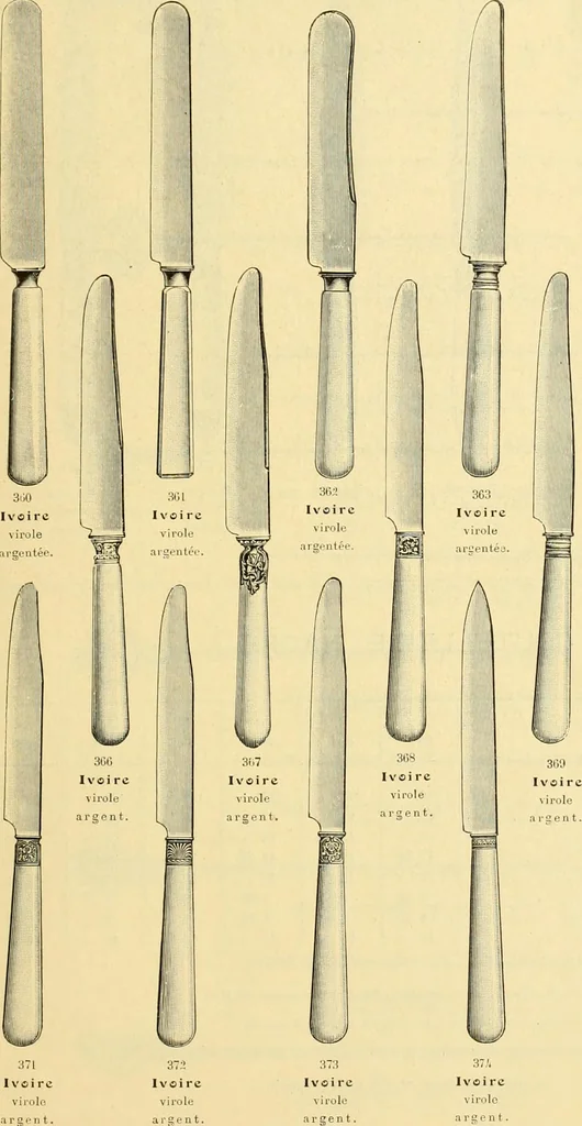 An illustration from L'orfevrerie d'Ercuis ... fonderies, laminoirs et ateliers d'orfevrerie, d'argenture et dorure a Ercuis (Oise)., 1911, leaf 92