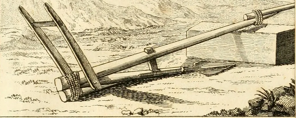 An illustration from De l'origine des loix, des arts, et des sciences, et de leurs progrès chez les anciens peuples, 1758, leaf 117