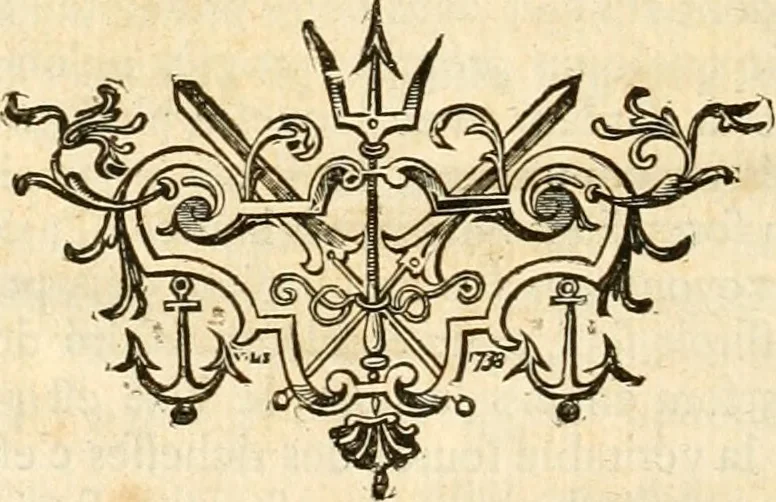 An illustration from De l'origine des loix, des arts, et des sciences, et de leurs progrès chez les anciens peuples, 1758, leaf 325