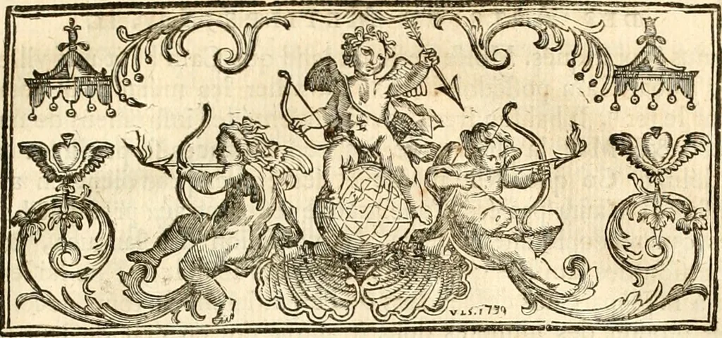 An illustration from De l'origine des loix, des arts, et des sciences, et de leurs progrès chez les anciens peuples, 1758, leaf 98