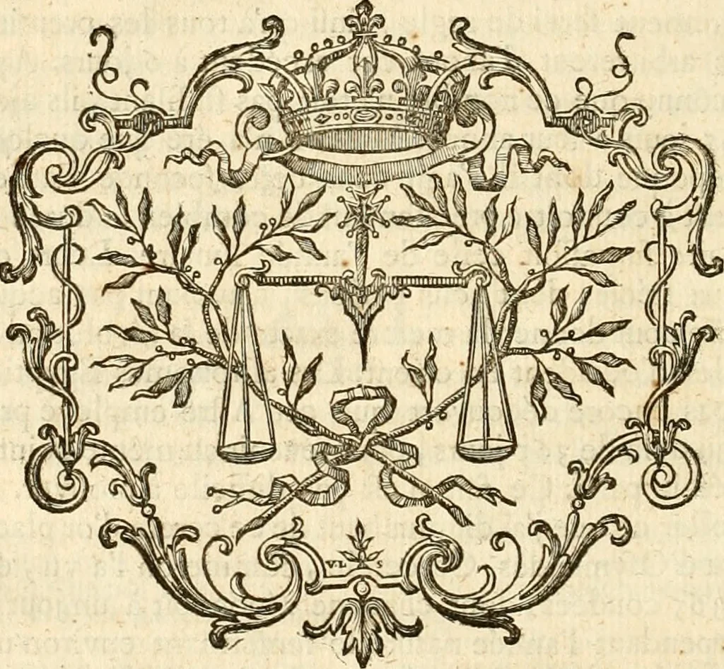 An illustration from De l'origine des loix, des arts, et des sciences, et de leurs progrès chez les anciens peuples, 1758, leaf 269