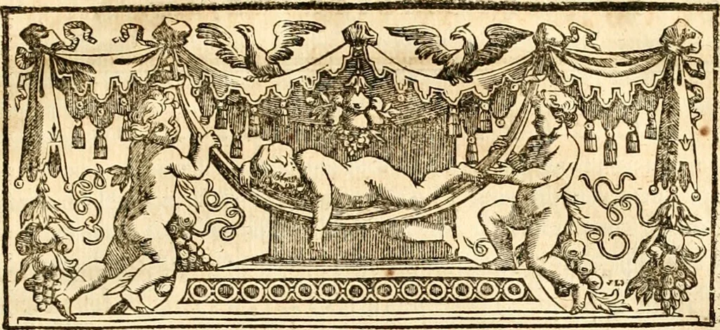 An illustration from De l'origine des loix, des arts, et des sciences, et de leurs progrès chez les anciens peuples, 1758, leaf 346