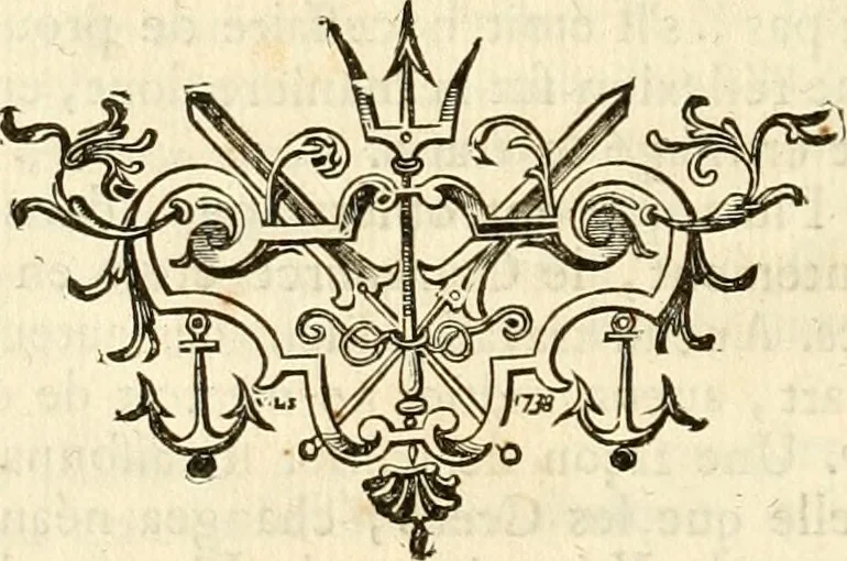 An illustration from De l'origine des loix, des arts, et des sciences, et de leurs progrès chez les anciens peuples, 1758, leaf 179