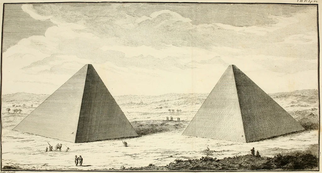 An illustration from De l'origine des loix, des arts, et des sciences, et de leurs progrès chez les anciens peuples, 1758, leaf 75
