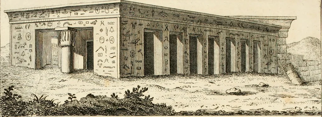 An illustration from De l'origine des loix, des arts, et des sciences, et de leurs progrès chez les anciens peuples, 1758, leaf 89