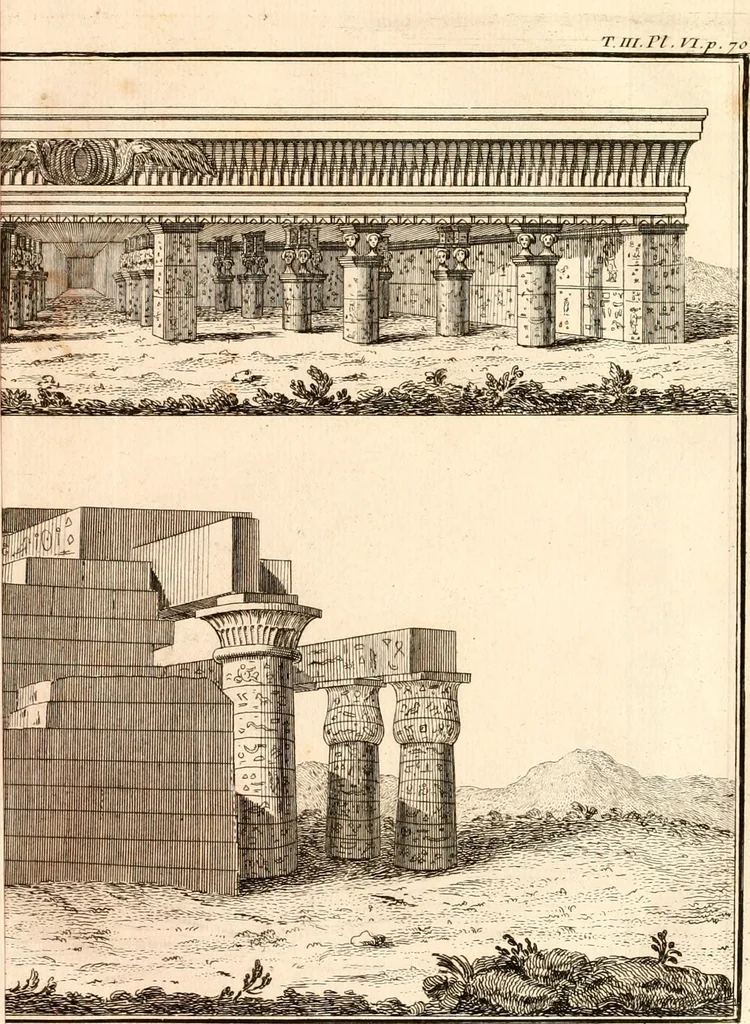 An illustration from De l'origine des loix, des arts, et des sciences, et de leurs progrès chez les anciens peuples, 1758, leaf 92