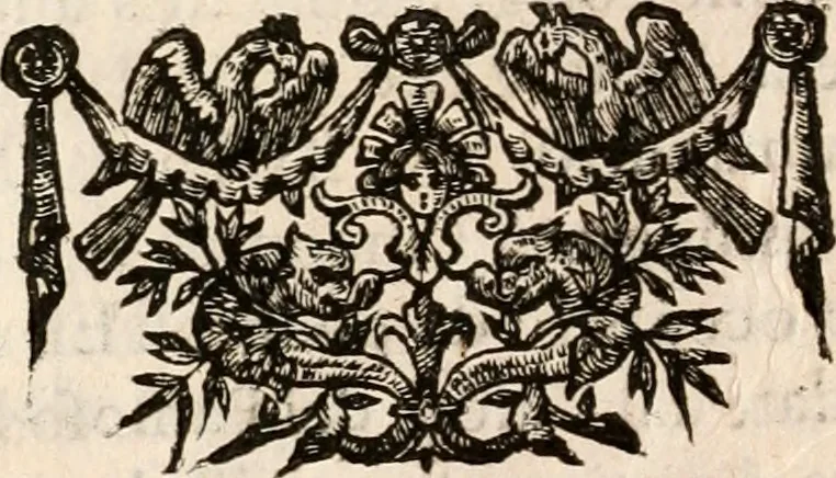 An illustration from L'orologio del piacere : che mostra l'ore del dilettevole soggiorno havto dall'altezza serenissima d. Ernesto Avgvsto, vescovo d'Osnabrvc, duca di Bransuich, Luneburgo, &c. nel luoco di Piazzola di s.e. il signor Marco Contarini, procurator di S. Marco, consacrato all' a.s. dalla medemma eccellenza, 1685, leaf 59