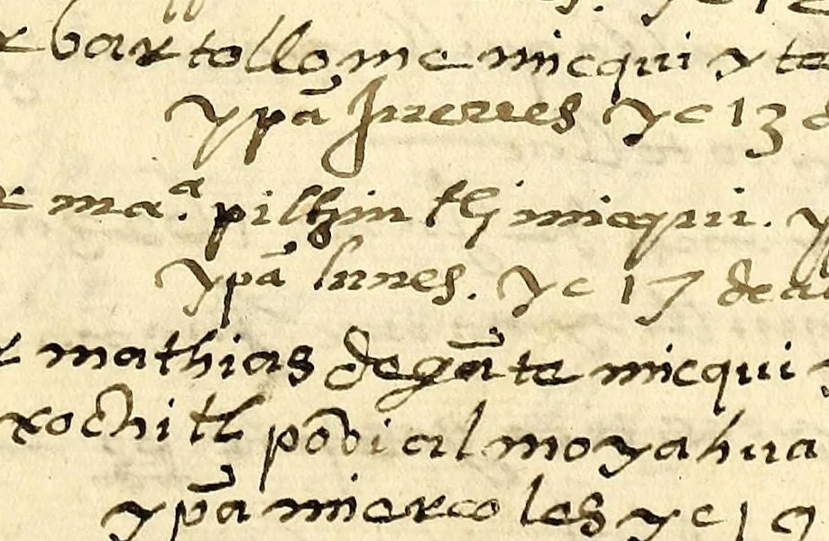 An illustration from Los difuntos, 1582, leaf 51