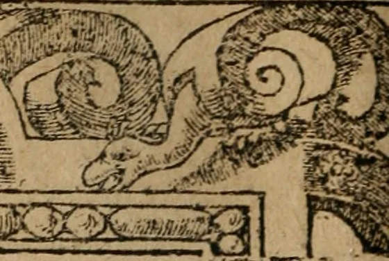 An illustration from Los emblemas de Alciato : traducidos en rhimas españolas ..., 1549, leaf 13