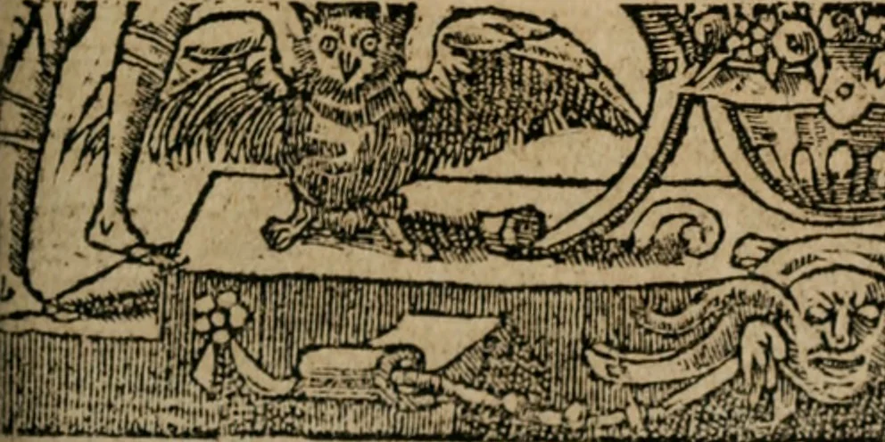 An illustration from Los emblemas de Alciato : traducidos en rhimas españolas ..., 1549, leaf 134