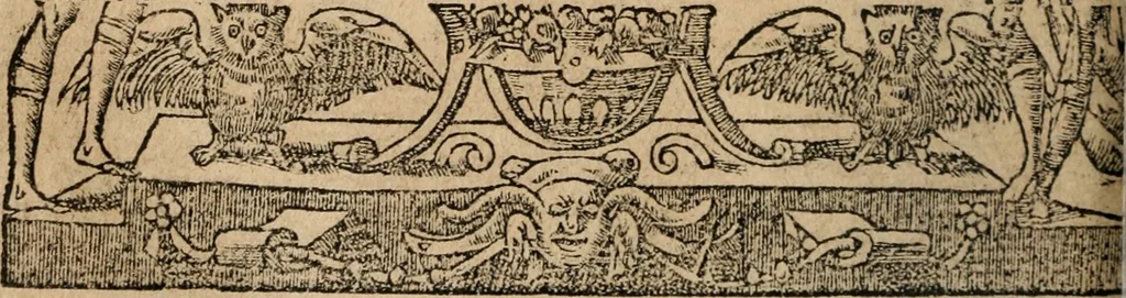 An illustration from Los emblemas de Alciato : traducidos en rhimas españolas ..., 1549, leaf 135