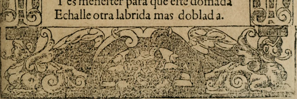 An illustration from Los emblemas de Alciato : traducidos en rhimas españolas ..., 1549, leaf 144