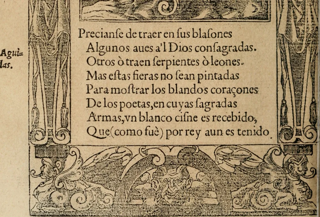 An illustration from Los emblemas de Alciato : traducidos en rhimas españolas ..., 1549, leaf 145