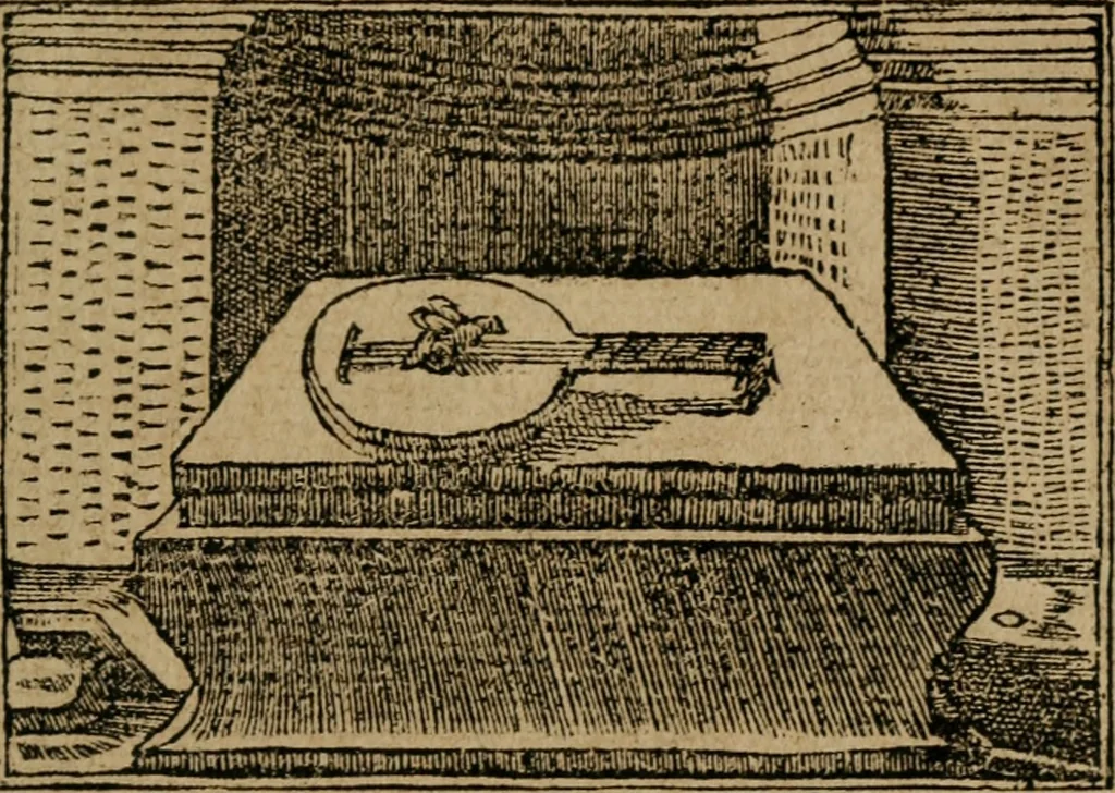 An illustration from Los emblemas de Alciato : traducidos en rhimas españolas ..., 1549, leaf 146