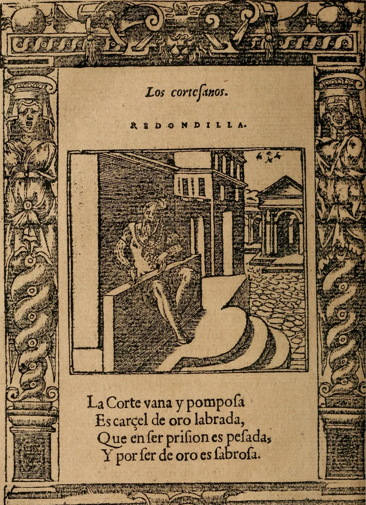 An illustration from Los emblemas de Alciato : traducidos en rhimas españolas ..., 1549, leaf 149
