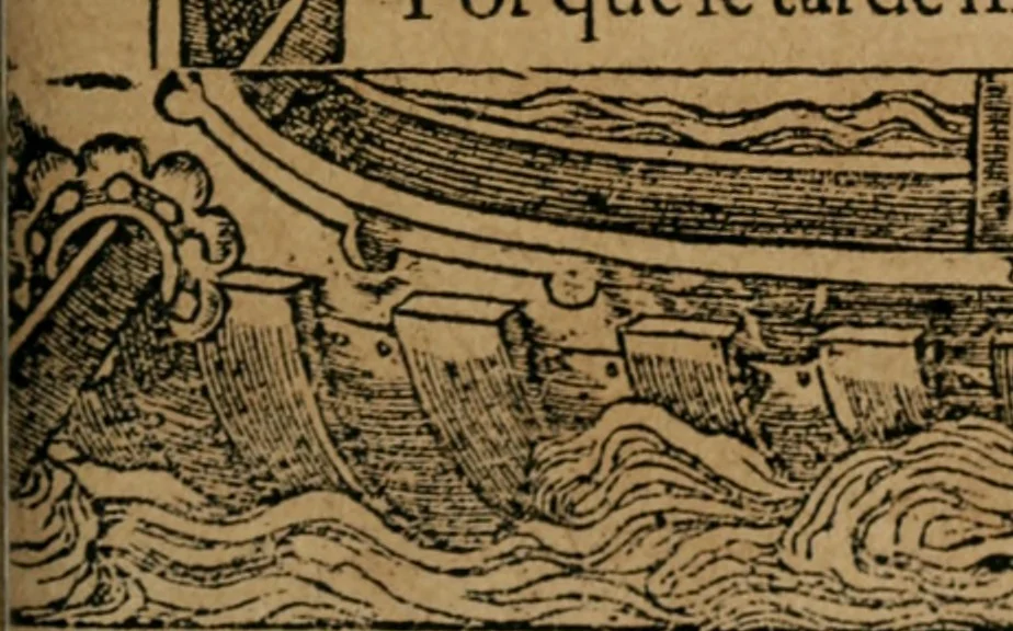 An illustration from Los emblemas de Alciato : traducidos en rhimas españolas ..., 1549, leaf 156