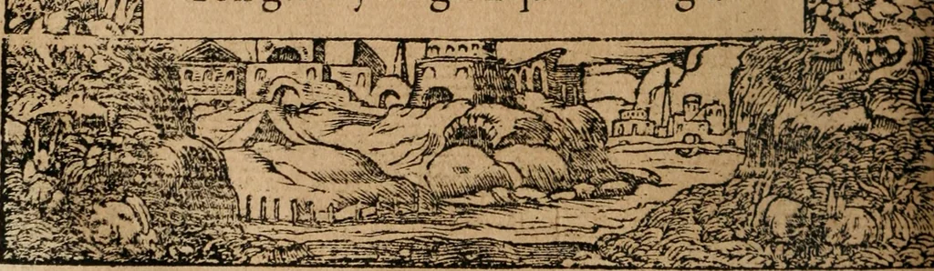 An illustration from Los emblemas de Alciato : traducidos en rhimas españolas ..., 1549, leaf 161