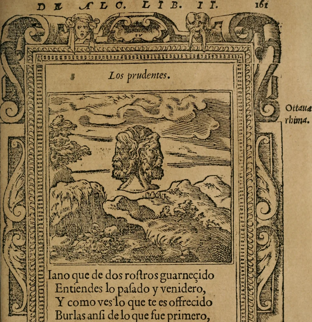 An illustration from Los emblemas de Alciato : traducidos en rhimas españolas ..., 1549, leaf 164