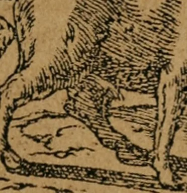An illustration from Los emblemas de Alciato : traducidos en rhimas españolas ..., 1549, leaf 168