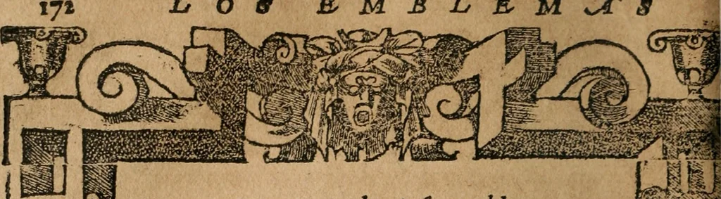 An illustration from Los emblemas de Alciato : traducidos en rhimas españolas ..., 1549, leaf 175