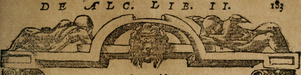 An illustration from Los emblemas de Alciato : traducidos en rhimas españolas ..., 1549, leaf 186