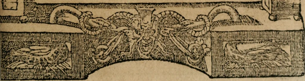 An illustration from Los emblemas de Alciato : traducidos en rhimas españolas ..., 1549, leaf 192