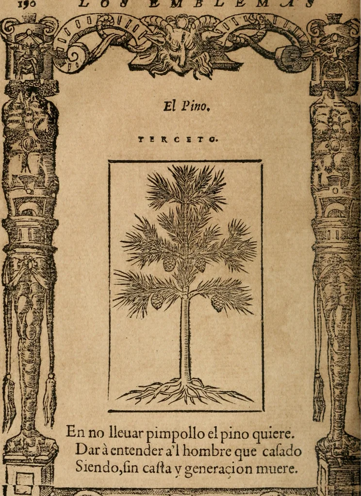 An illustration from Los emblemas de Alciato : traducidos en rhimas españolas ..., 1549, leaf 193