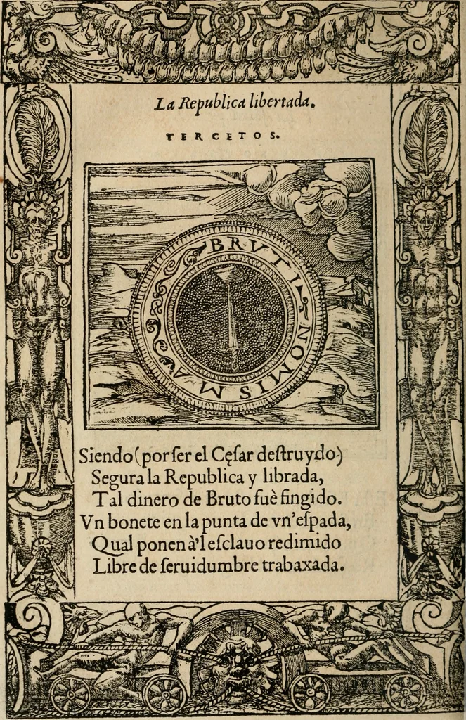 An illustration from Los emblemas de Alciato : traducidos en rhimas españolas ..., 1549, leaf 205