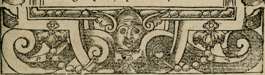 An illustration from Los emblemas de Alciato : traducidos en rhimas españolas ..., 1549, leaf 208