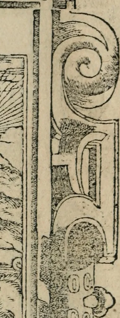 An illustration from Los emblemas de Alciato : traducidos en rhimas españolas ..., 1549, leaf 219