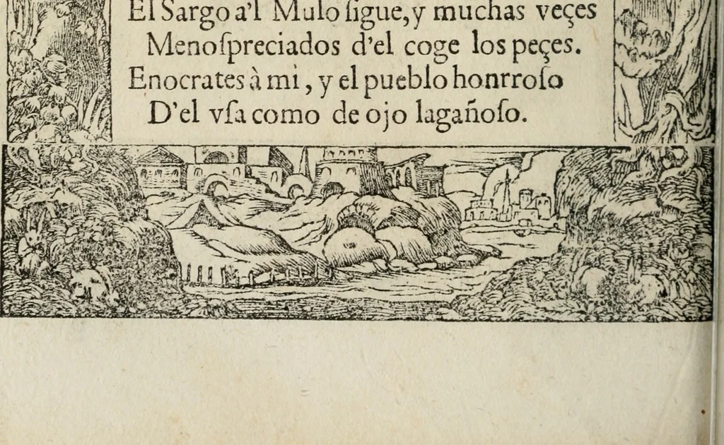 An illustration from Los emblemas de Alciato : traducidos en rhimas españolas ..., 1549, leaf 229