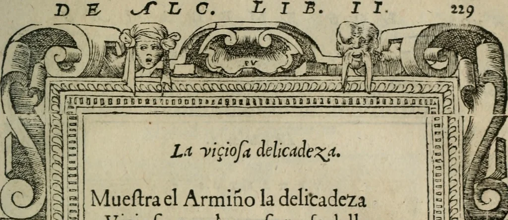An illustration from Los emblemas de Alciato : traducidos en rhimas españolas ..., 1549, leaf 232