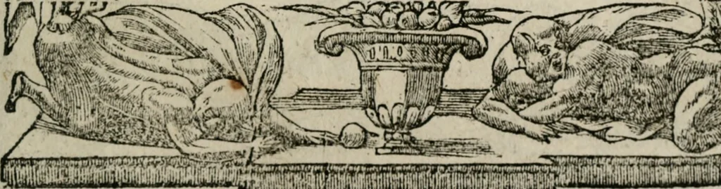 An illustration from Los emblemas de Alciato : traducidos en rhimas españolas ..., 1549, leaf 238