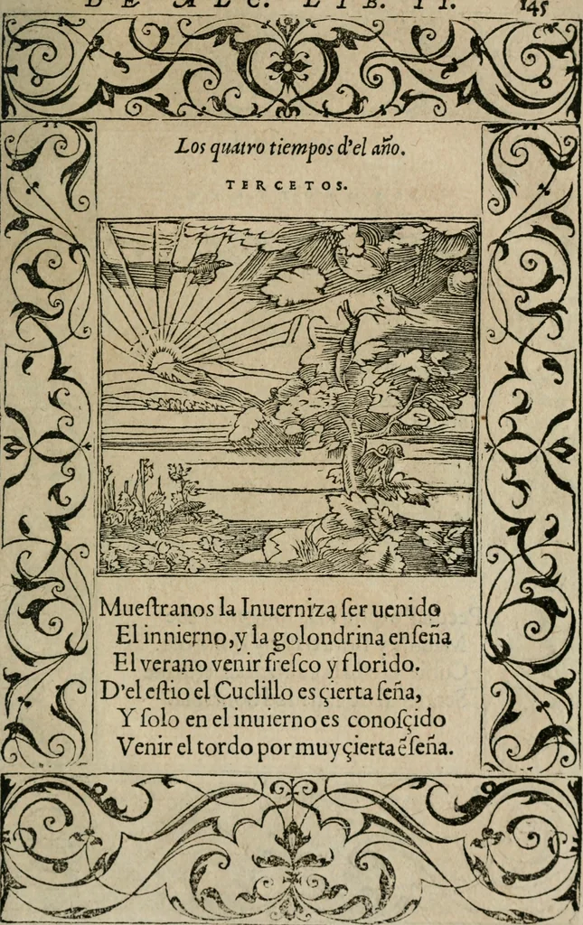 An illustration from Los emblemas de Alciato : traducidos en rhimas españolas ..., 1549, leaf 248