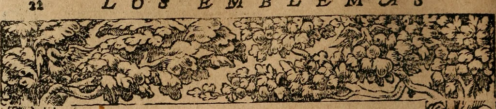 An illustration from Los emblemas de Alciato : traducidos en rhimas españolas ..., 1549, leaf 25