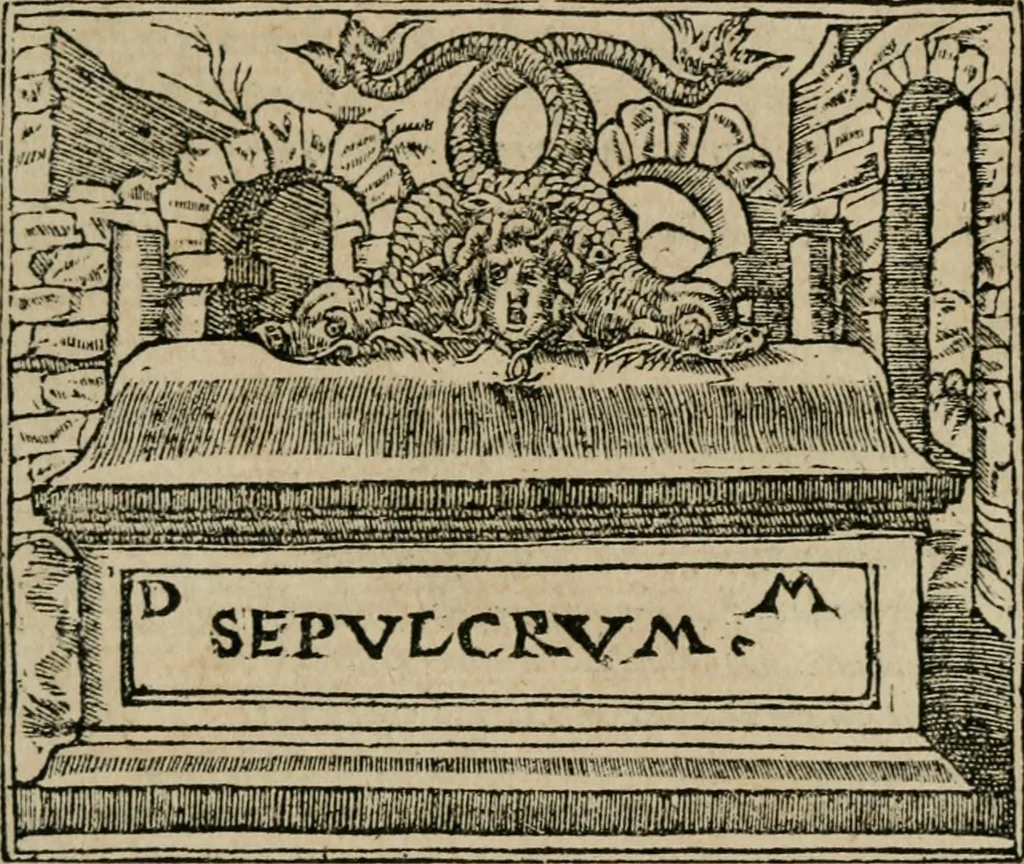 An illustration from Los emblemas de Alciato : traducidos en rhimas españolas ..., 1549, leaf 258