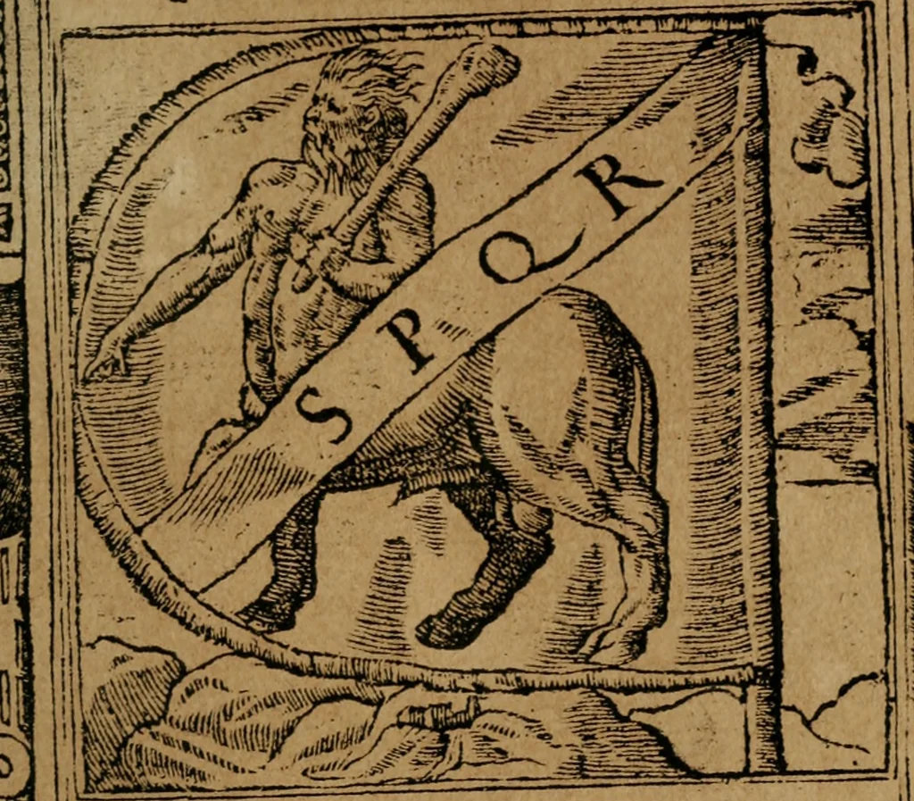 An illustration from Los emblemas de Alciato : traducidos en rhimas españolas ..., 1549, leaf 30