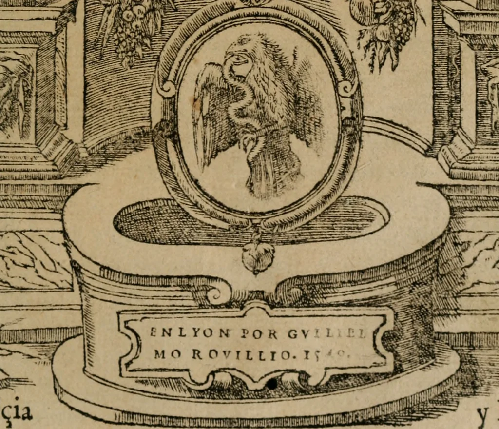 An illustration from Los emblemas de Alciato : traducidos en rhimas españolas ..., 1549, leaf 4