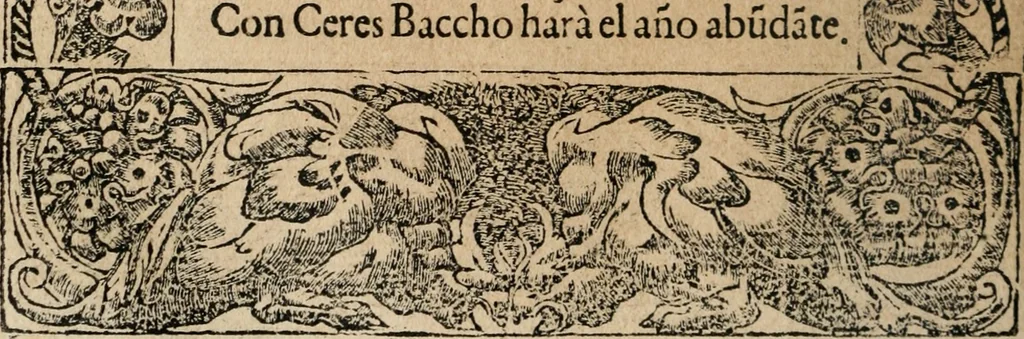 An illustration from Los emblemas de Alciato : traducidos en rhimas españolas ..., 1549, leaf 43