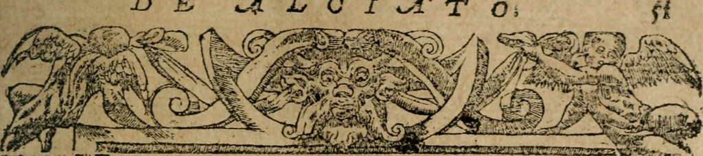 An illustration from Los emblemas de Alciato : traducidos en rhimas españolas ..., 1549, leaf 54