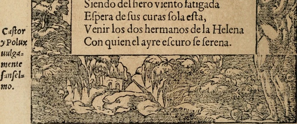 An illustration from Los emblemas de Alciato : traducidos en rhimas españolas ..., 1549, leaf 59