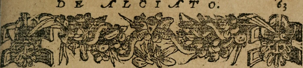 An illustration from Los emblemas de Alciato : traducidos en rhimas españolas ..., 1549, leaf 66