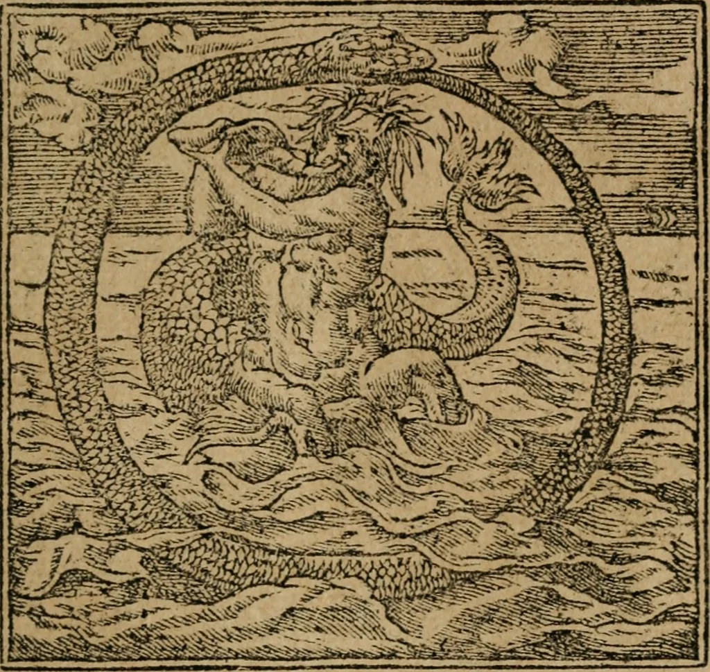 An illustration from Los emblemas de Alciato : traducidos en rhimas españolas ..., 1549, leaf 66