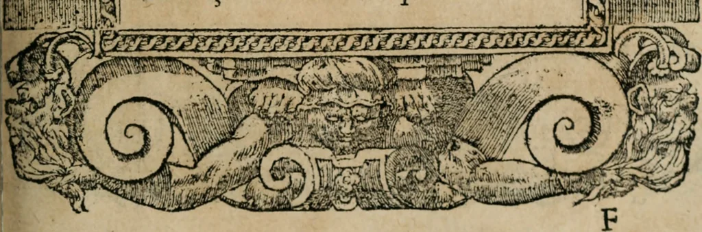 An illustration from Los emblemas de Alciato : traducidos en rhimas españolas ..., 1549, leaf 84