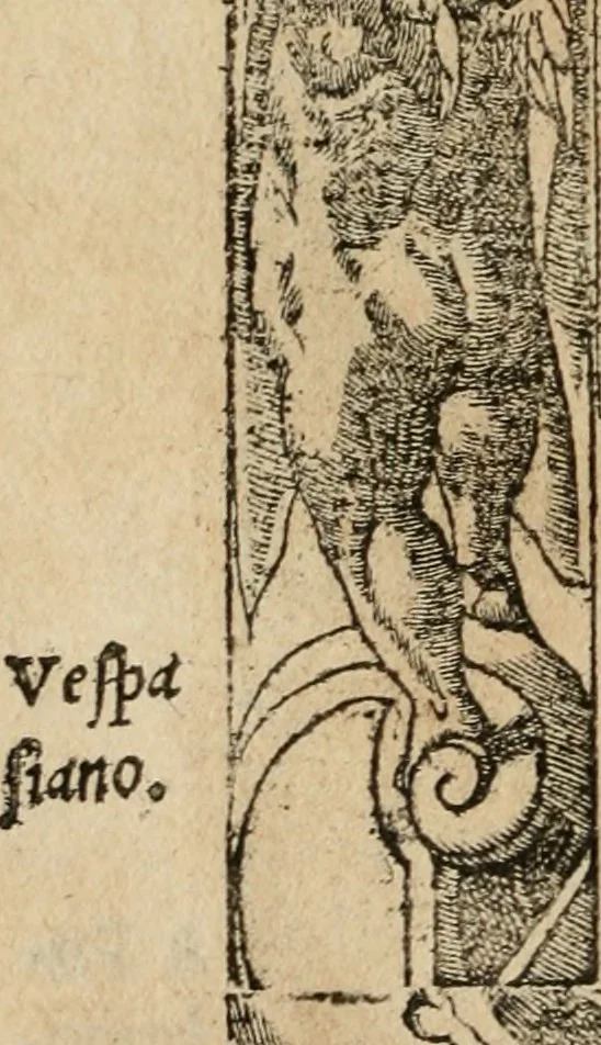 An illustration from Los emblemas de Alciato : traducidos en rhimas españolas ..., 1549, leaf 89